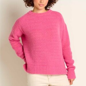 Toad&Co Cotati Dolman Sweater in Pink, Women’s Size XS, NWT